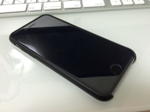 iPhone6 アップル純正レザーケース（スリープ状態）