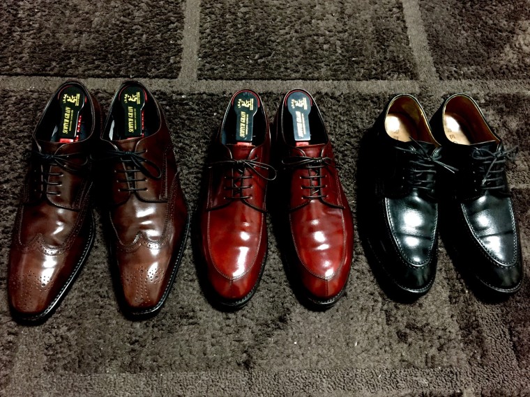 リーガルの革靴（12GR・06CR・Y514）