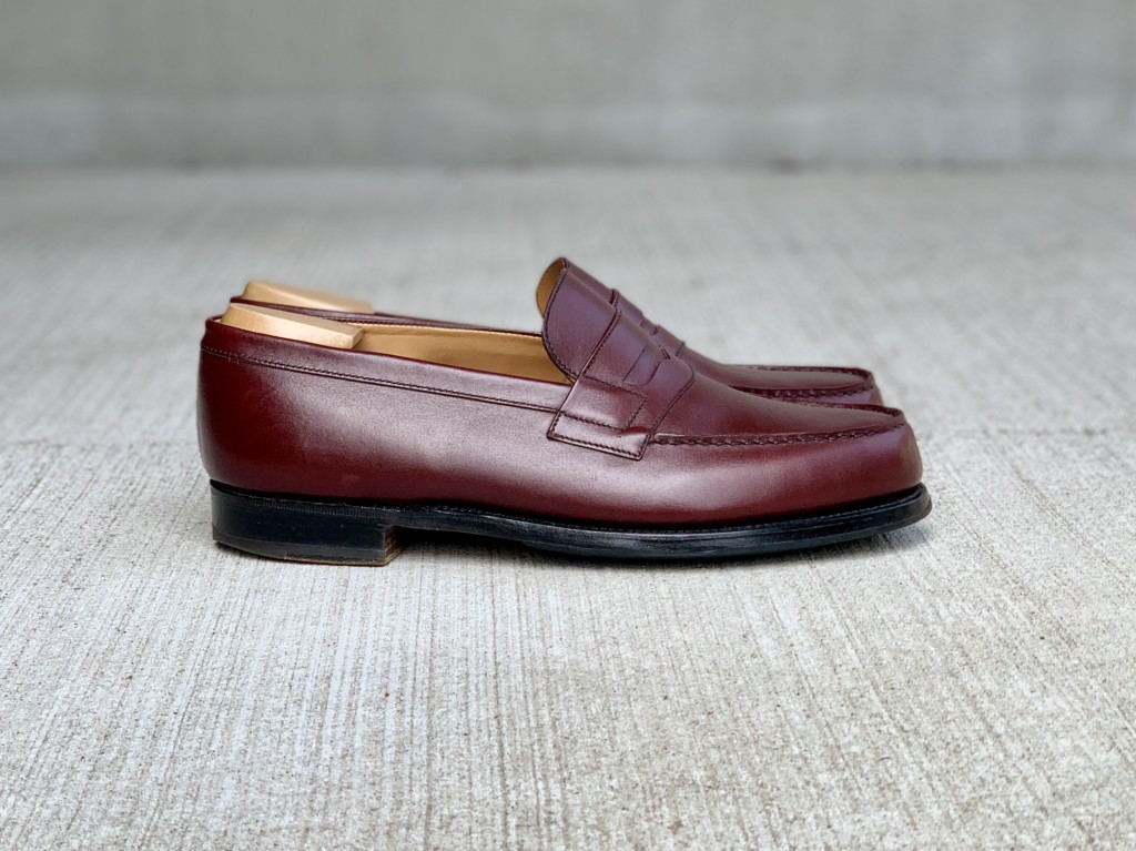 今週の靴磨き】JMウエストン「180ローファー」バーガンディ | KOCCMUSIC