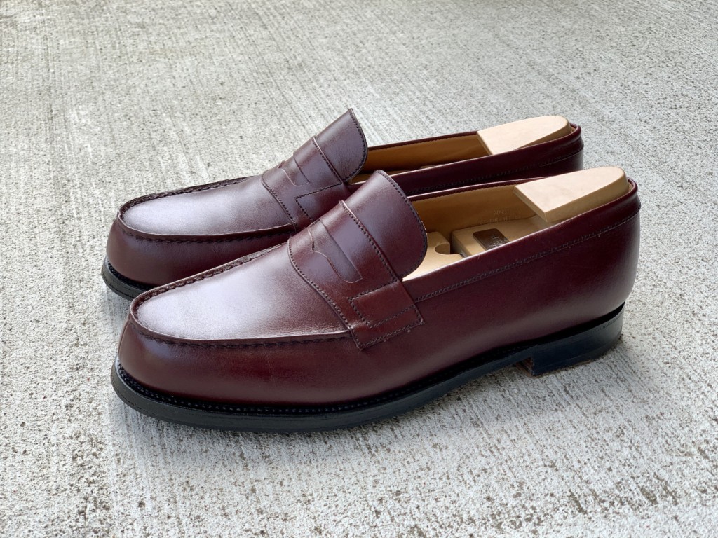 【今週の靴磨き】JMウエストン「180ローファー」バーガンディの画像6